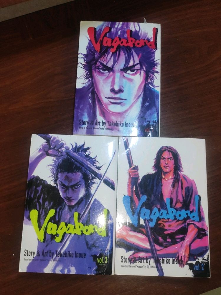 Vagabond Manga Set Of 3