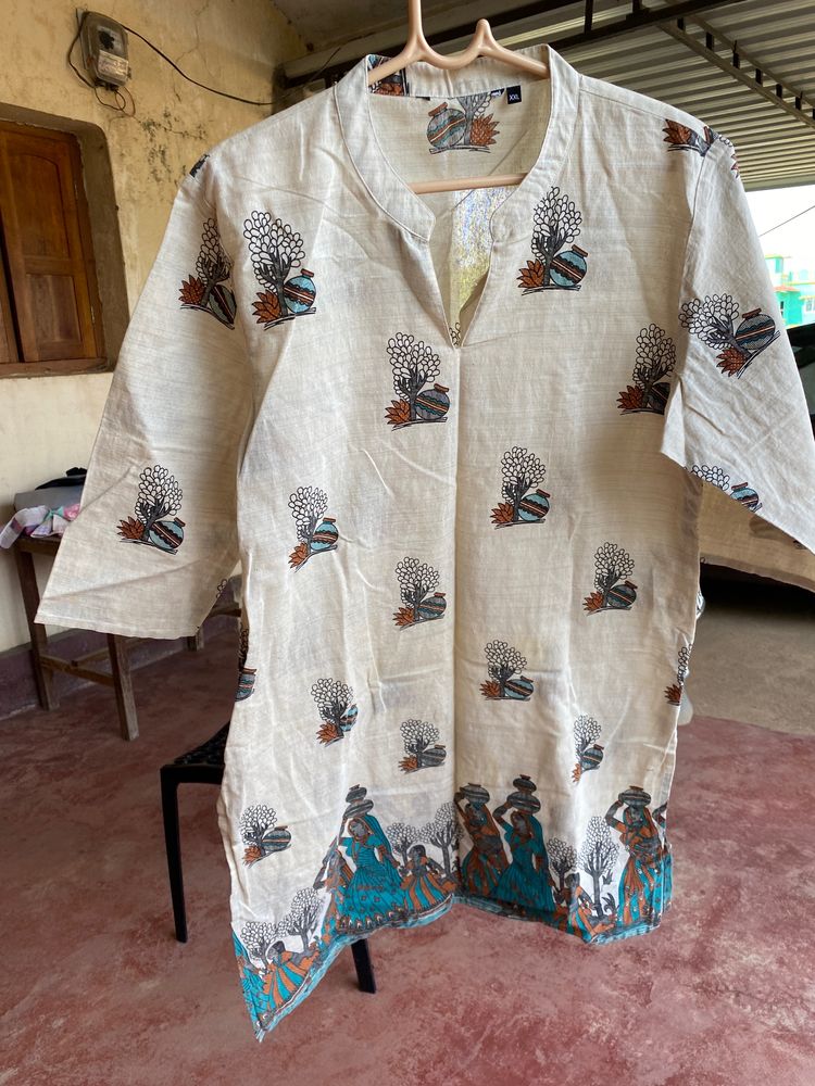 Khadi Printed Kurti