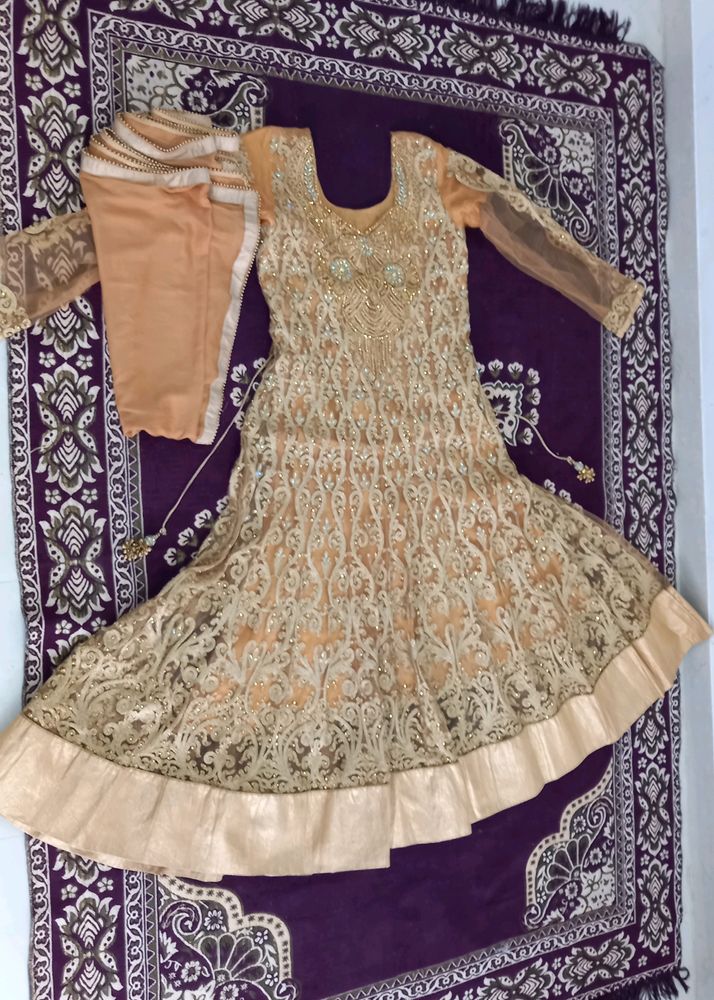 Golden Anarkali