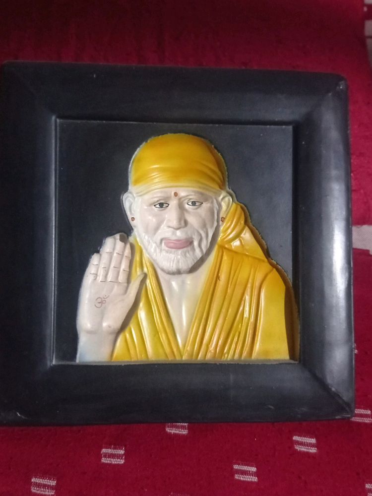 3d Effect Sai Baba Picture