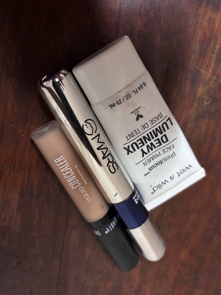 Combo Of Primer, Concealer And Mascara