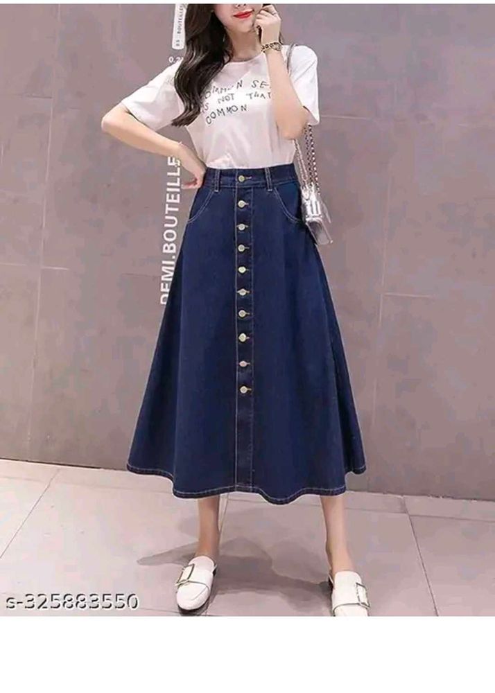 Denim Skirt