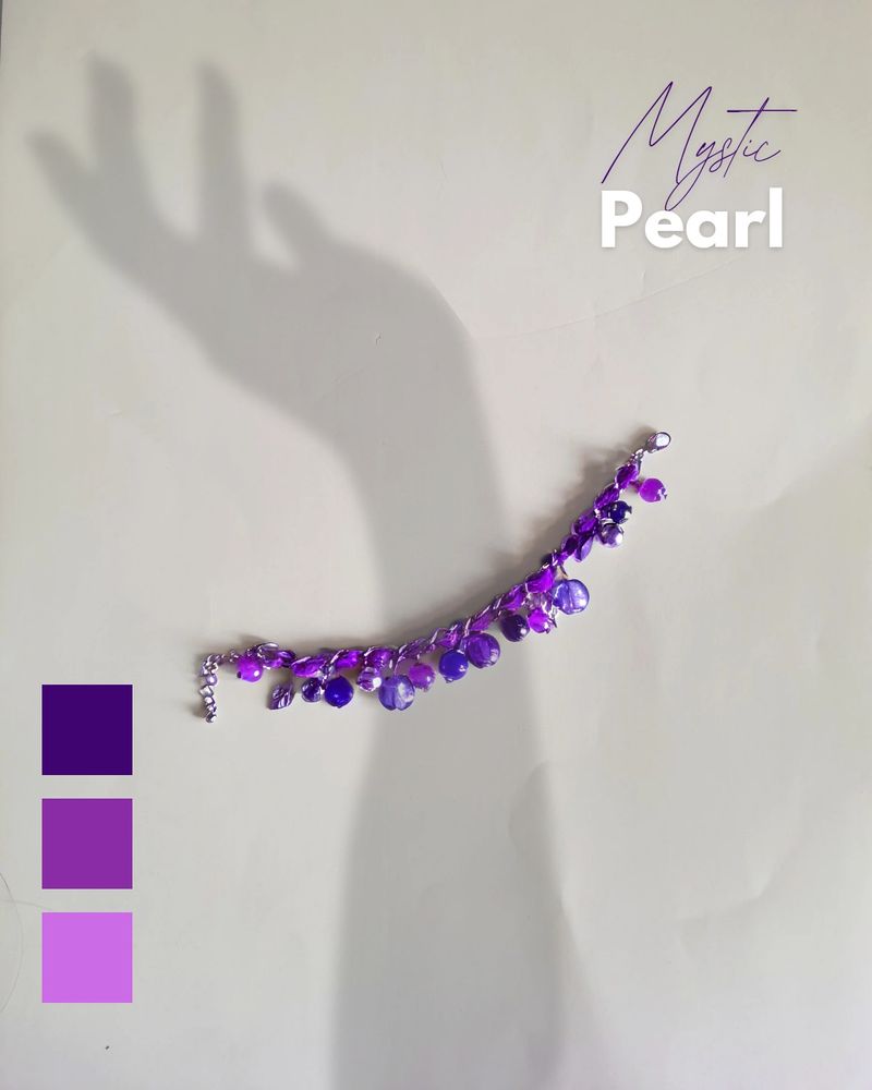 Imported Charm Bracelet: Mystic Pearl