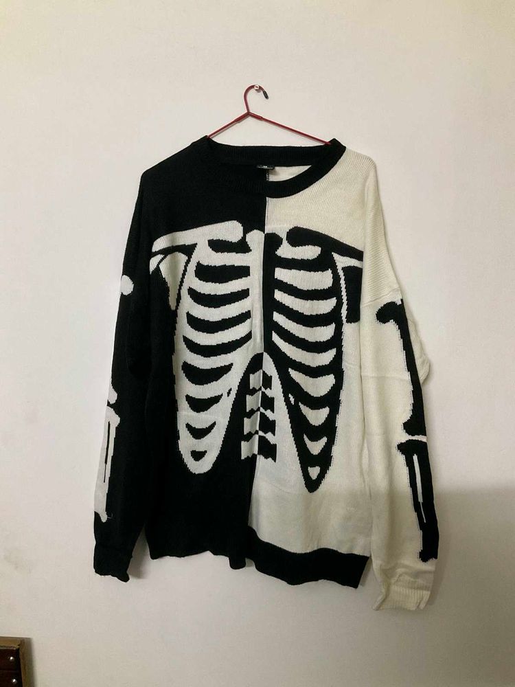 Gothic Skeleton Unisex Sweater