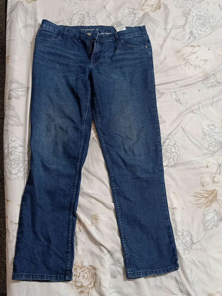 Straight Fit Jeans For 38