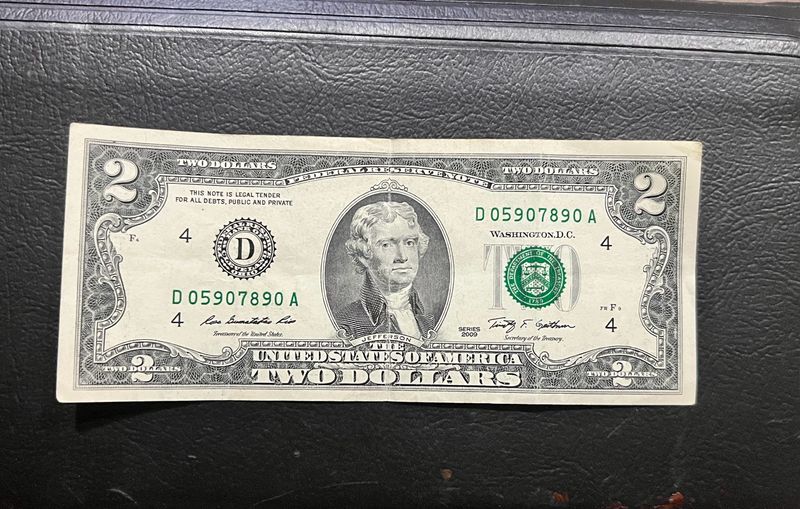 2 Dollars United States Of America Rare