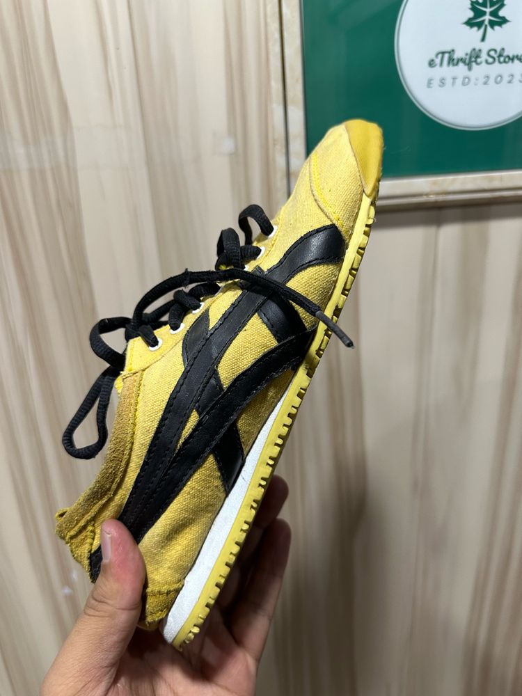 Onitsuka Tiger Yellow Sneakers