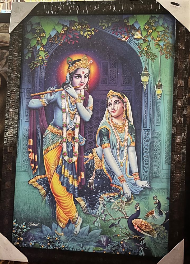 Lord Krishna with Radha