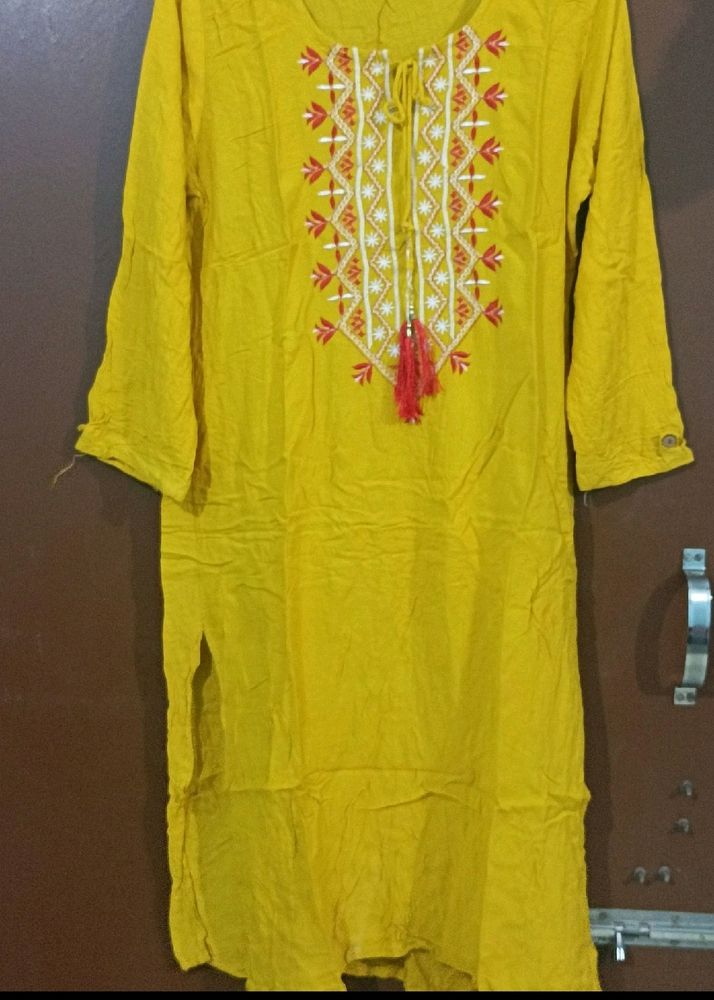 Combo Of Three Embroidery Kurti