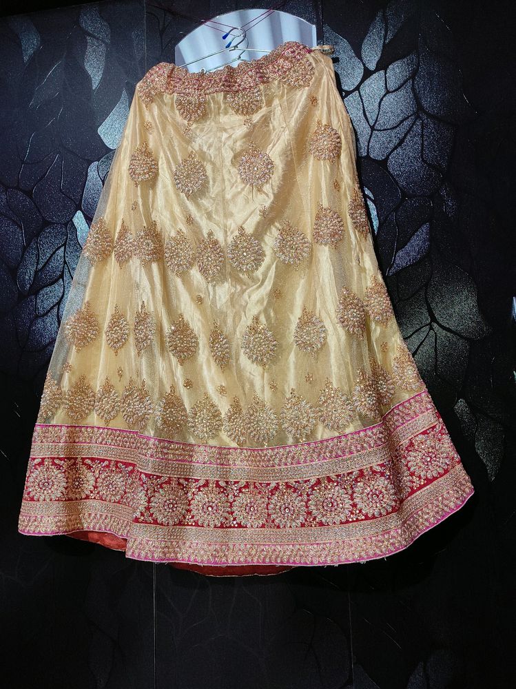 Lehenga With Dupatta And Top