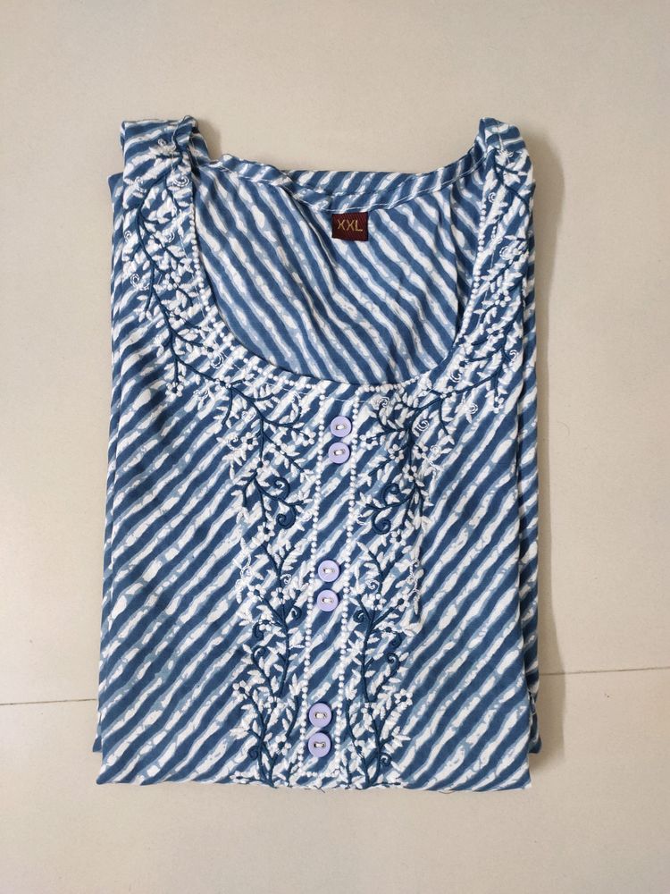 Leheriya Cotton Kurti