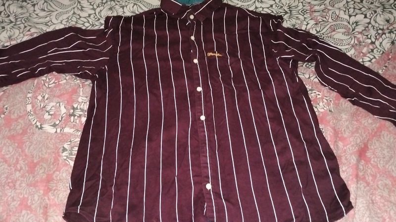 Red Shirt With White Check Line Super Clothes