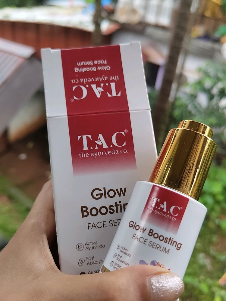 New T.A.C Glow Boosting Serum