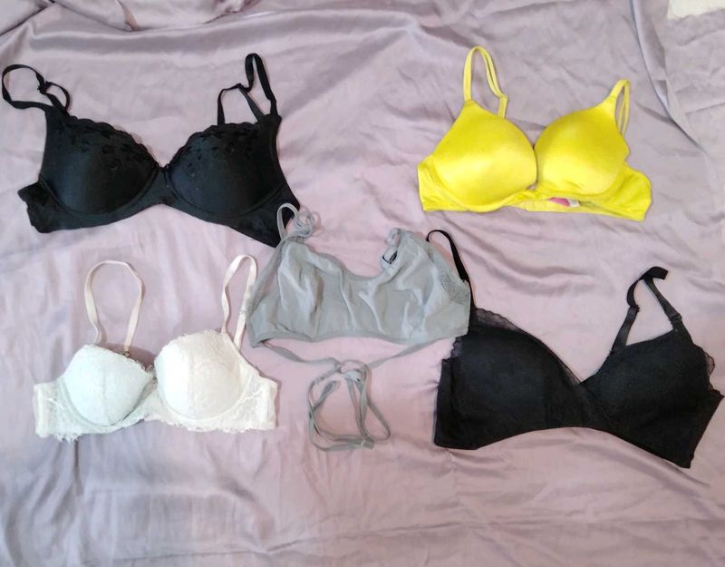 5 Bra Combo