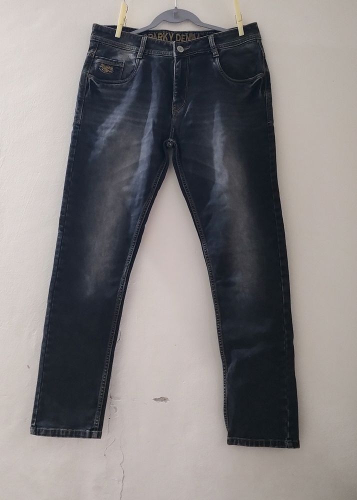 Faded Black Colored Jeans