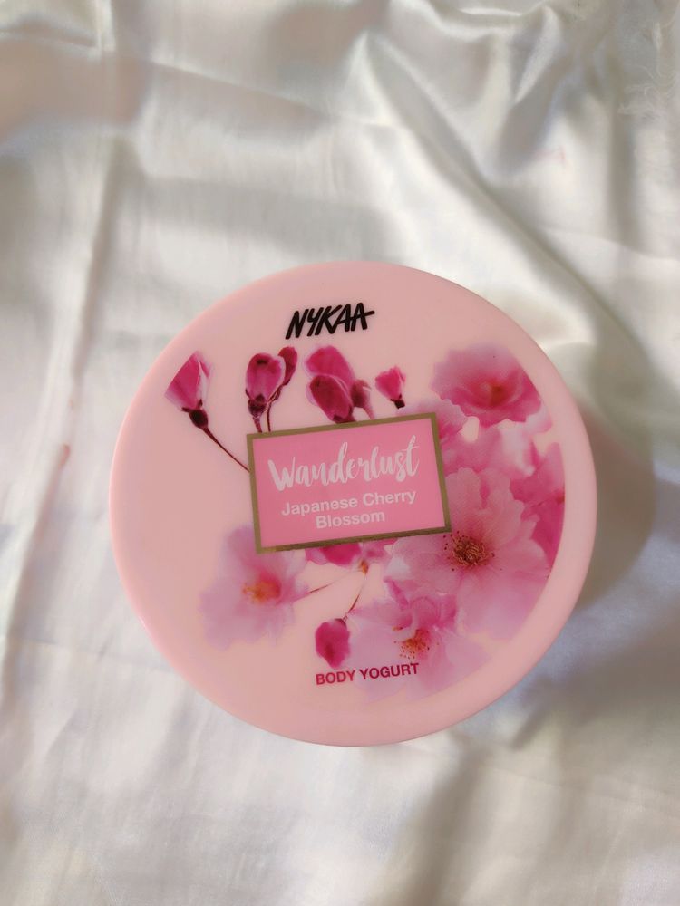 Nykaa Wanderlust Japnese Cherry Blossom Body Yogur