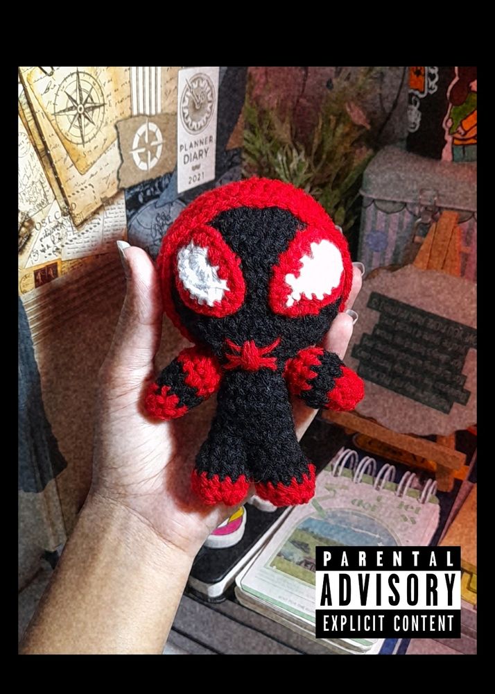 Crochet Spiderman Softtoy