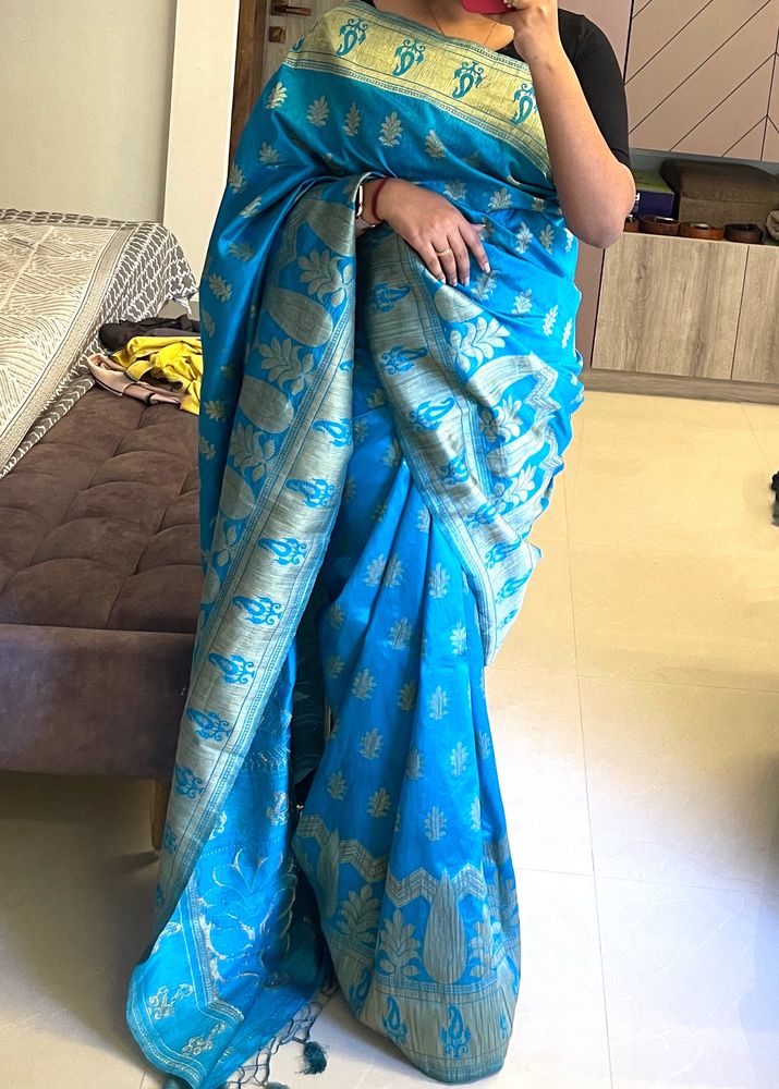 Beautiful Blue Saree