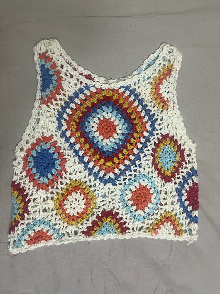 Multi Colour Knit Top