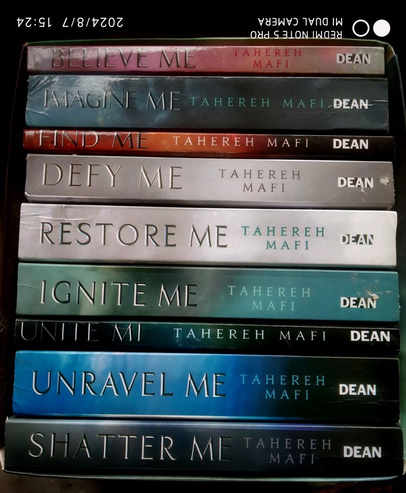 Shatter me series