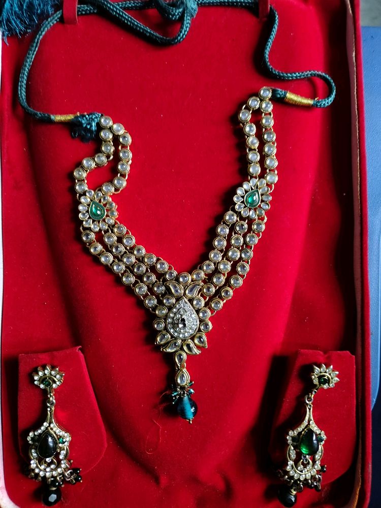 Necklace And Earrings Set