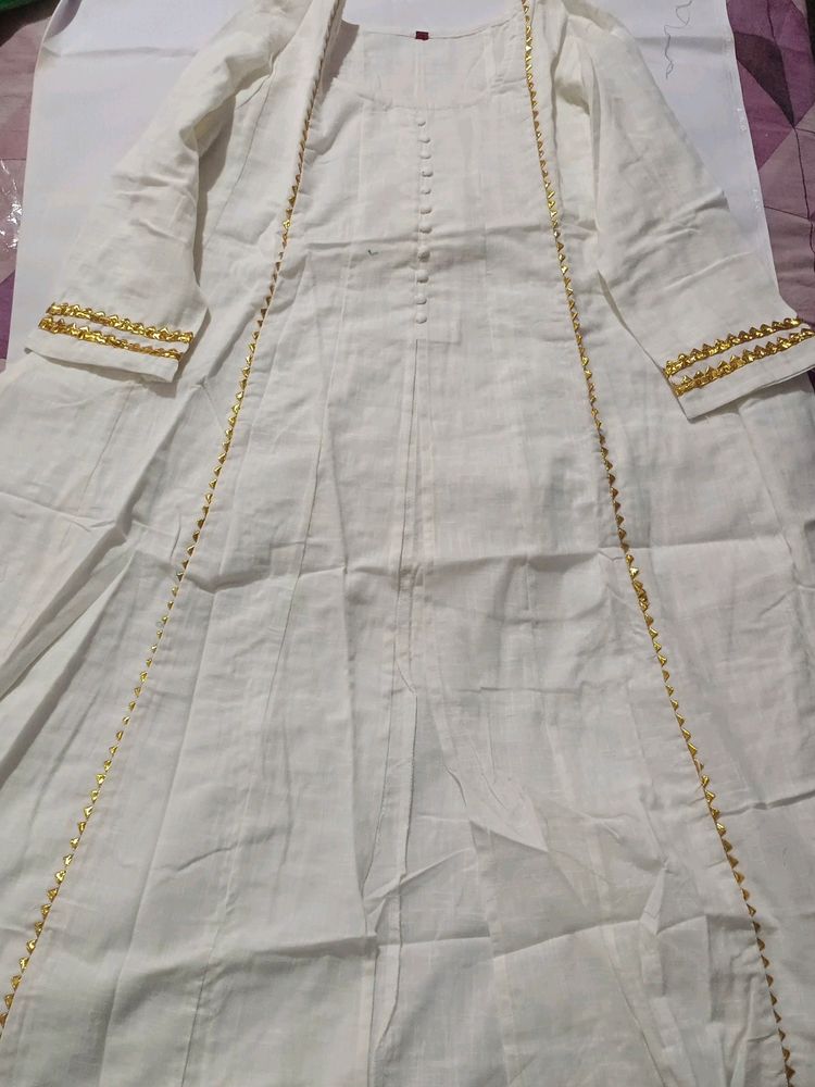 A Line Kurta Set For Girls