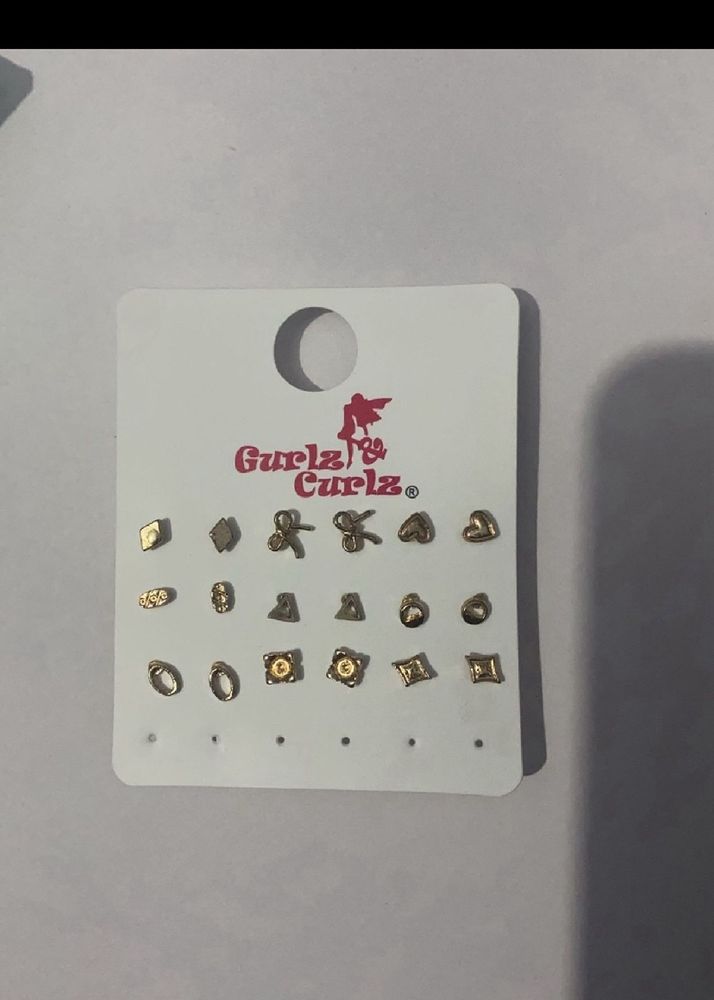 Earring Studs Set