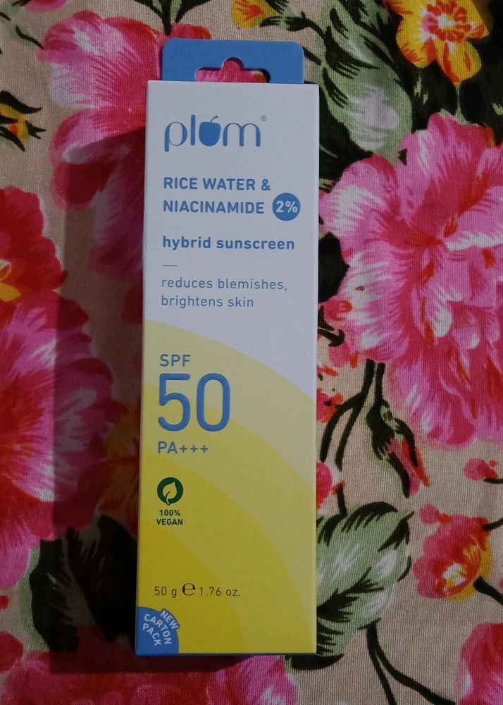 Rice Water & Niacinamide 2% Sunscreen