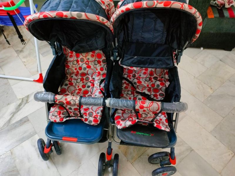 Price Drop — Twin Stroller/ Pram