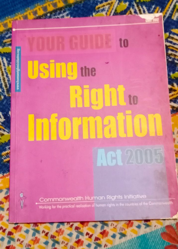 Using The Right To Information Act 2005 And Delhi Police Constable Exam Preparation Combo