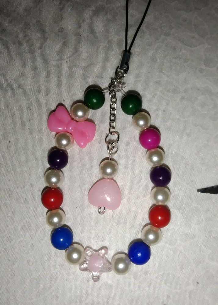 Multi Colour Phone Charm