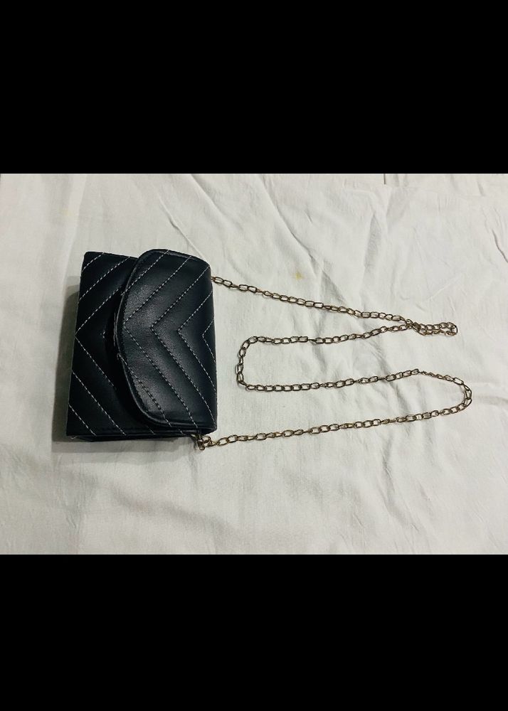 Black  Sling Bag (check My Profile )