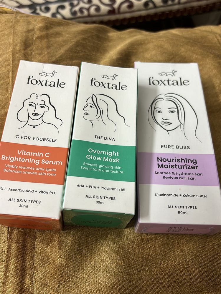 Combo Of Foxtale Products