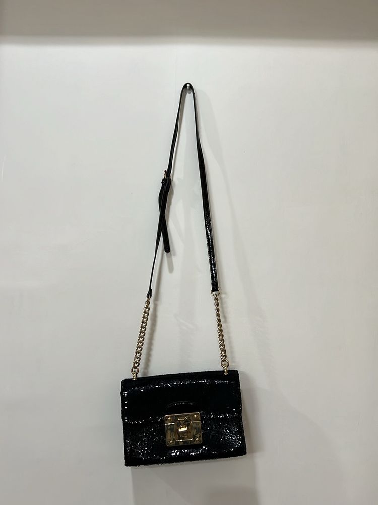 Aldo Black Sequence Bag