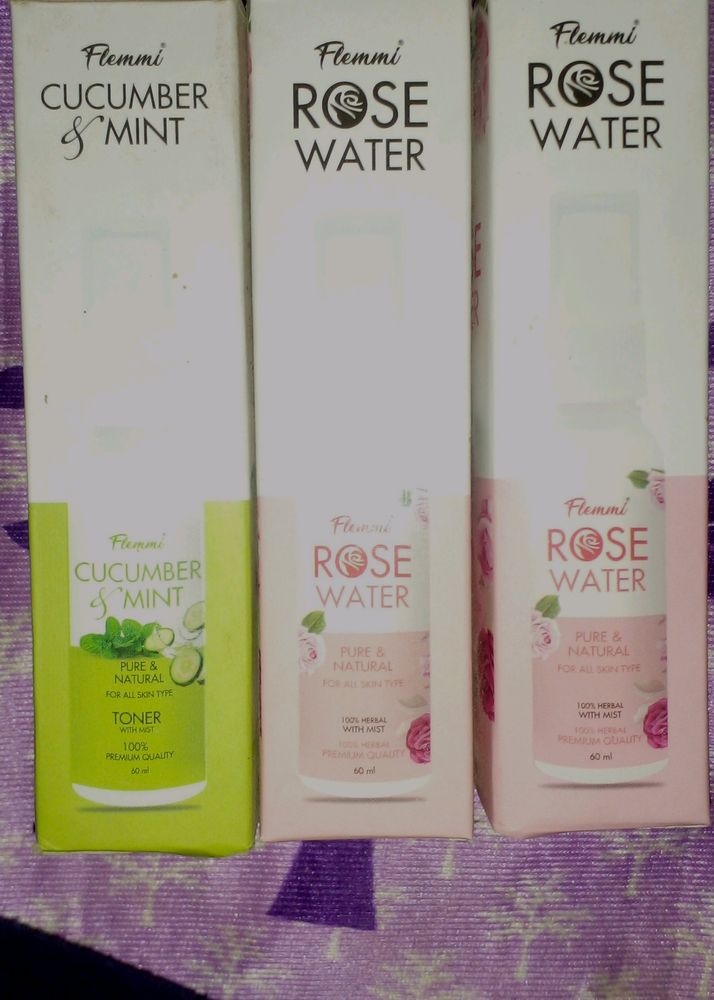 Face Toner And Rose Water