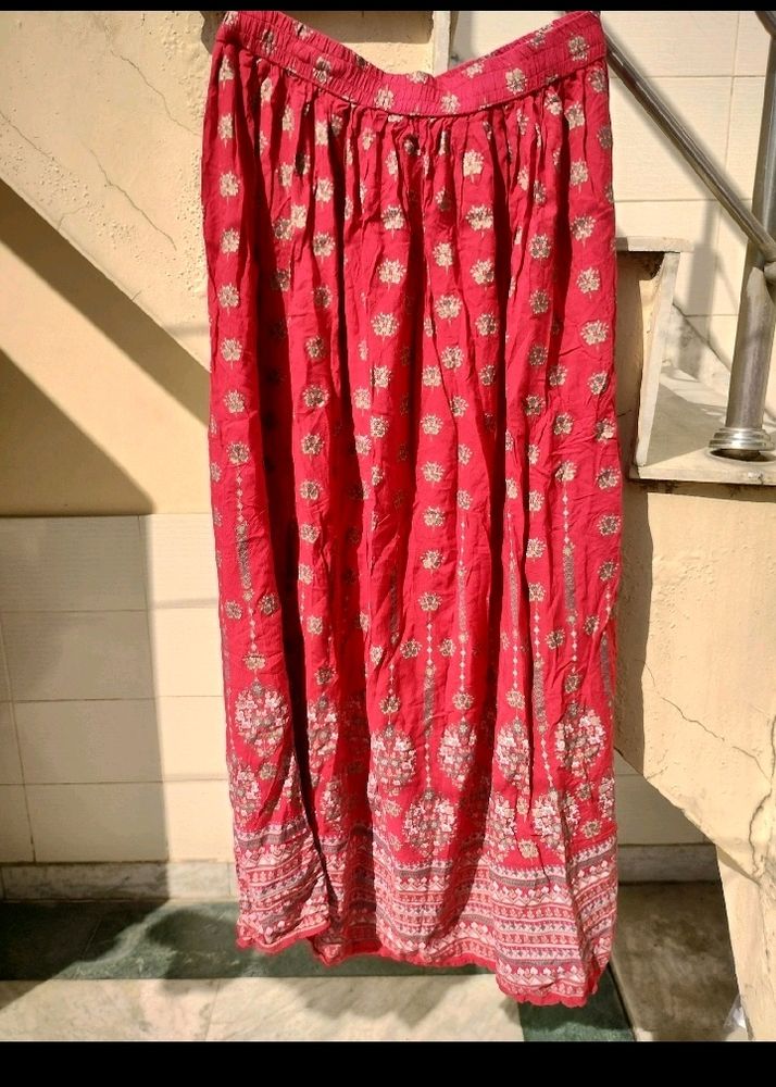 Beautiful Oil Printed Long Skirt