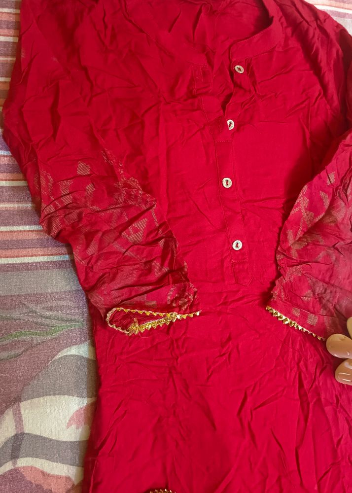 Red Kurti (Women)