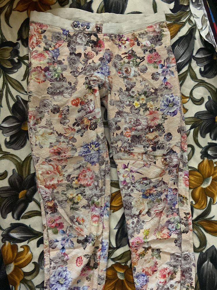 Multicolor Casual Jeggings