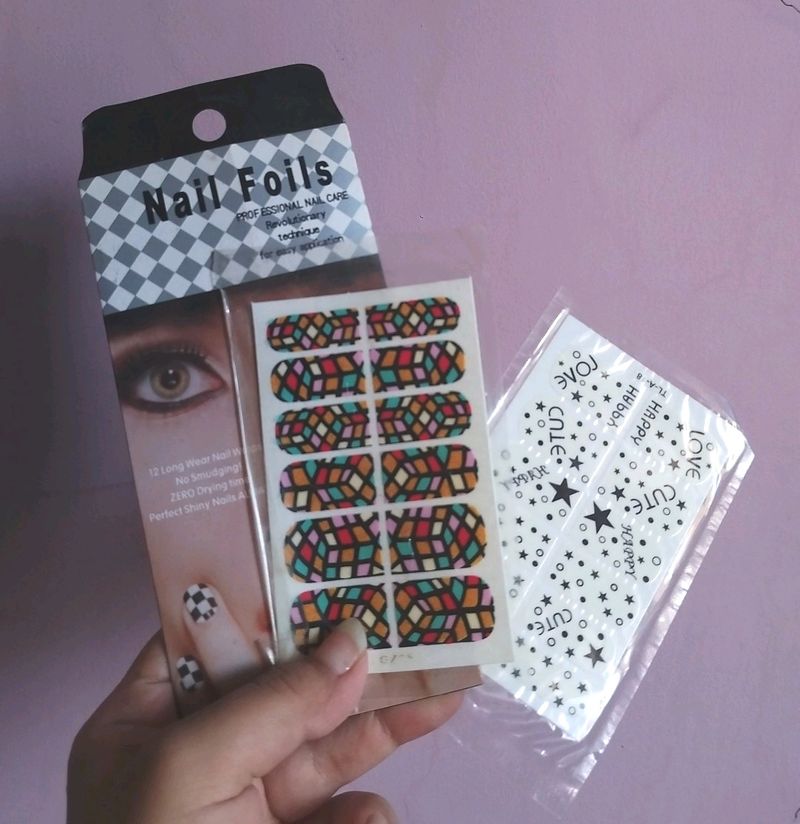 Nail Art Foil Stickers