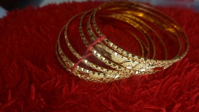 One Gram Gold Bangles Waranteed