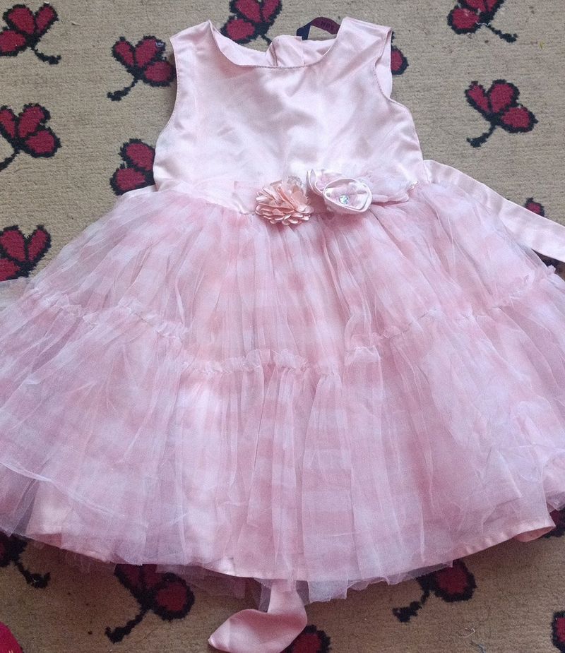 Party Wear Baby Frock..Fit  For 1  YearBab