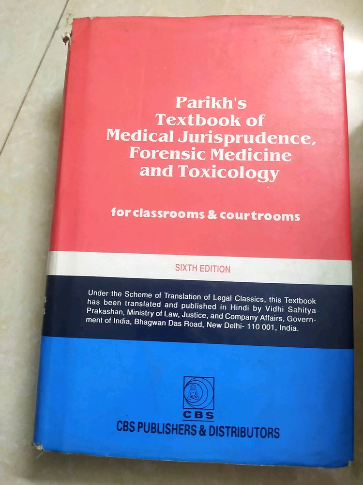 PARIKH'S FMT Textbook 6th edition