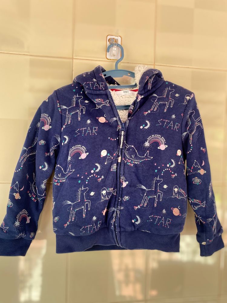 Cute Printed Winter Hoodies For Kids