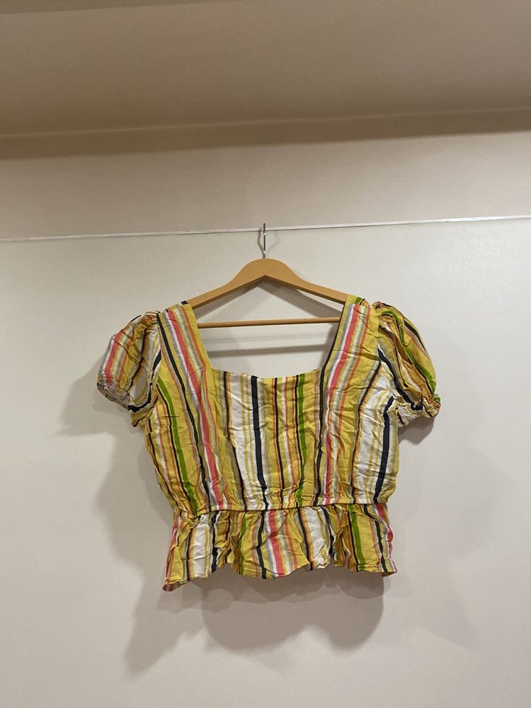 Trendy Crop Top In Very Good Condition