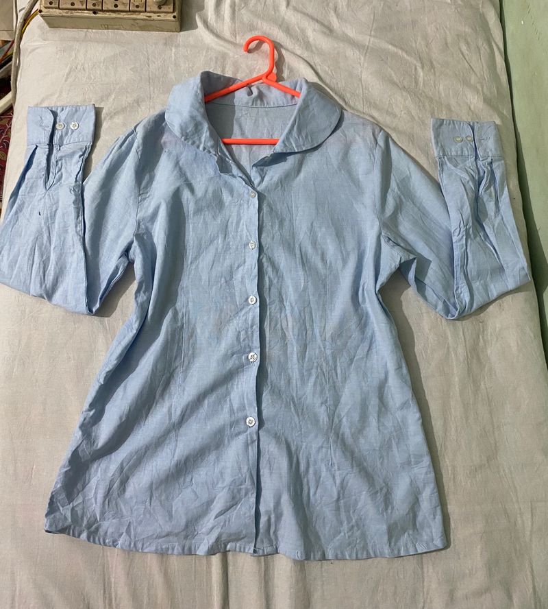 Korean Cotton Shirt Size Fits 34&36