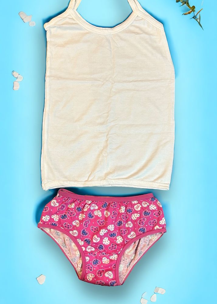 Kid Inner Wear Tank Top And Panty