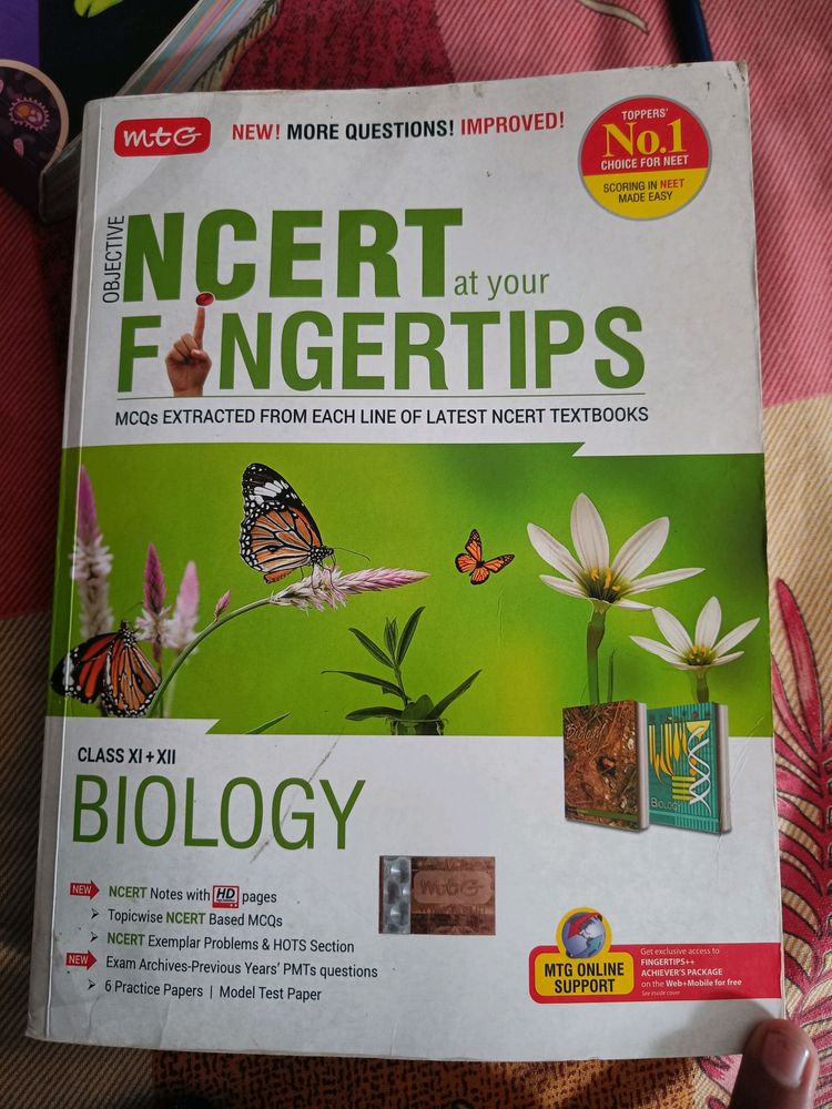 Ncert Fingertips 11th,12th Biology