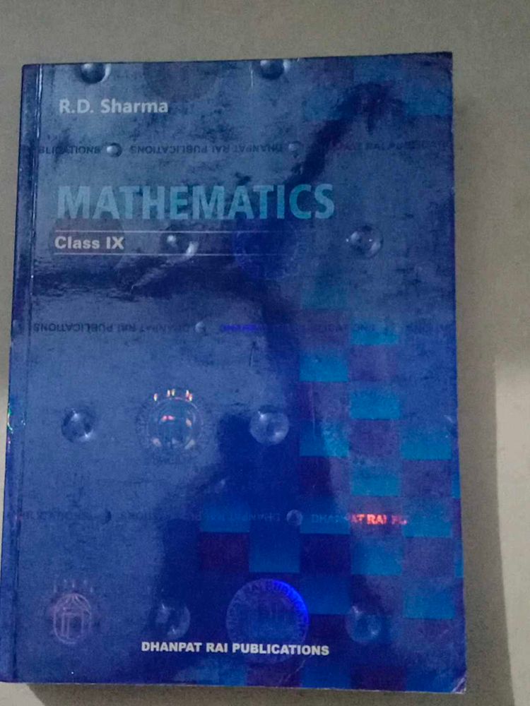 R.D Sharma MATHEMATICS For ClassIX