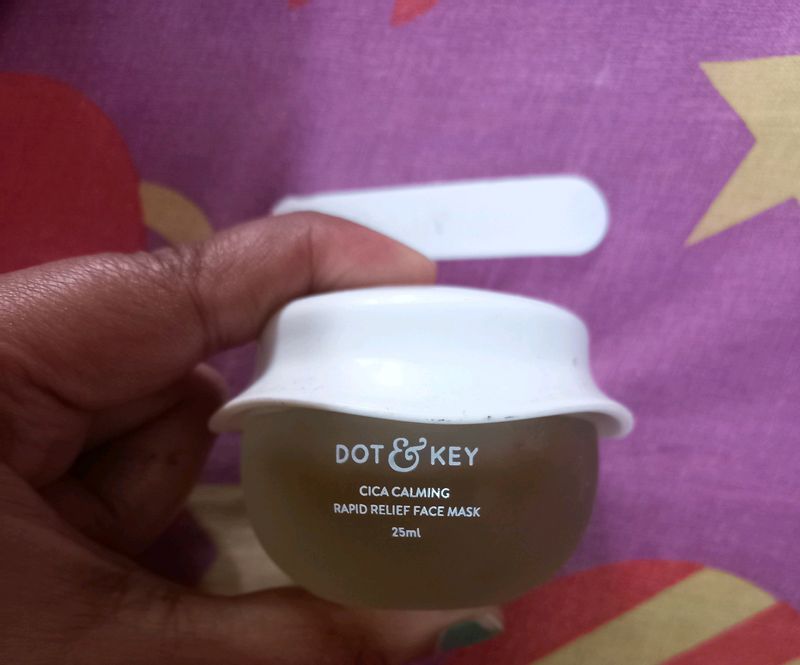 Dot & key cica calming rapid relife face mask