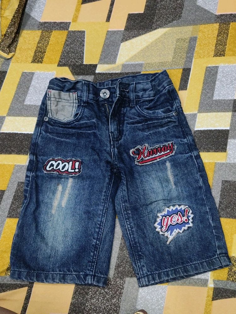 3/4 Stilish Denim For Kids